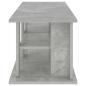 Preview: TV-Ständer Beton Grau 96 x 35 x 33,5 cm