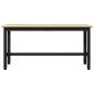 Preview: Esstischbank 100 x 32,5 x 48,5 cm 2 stk.