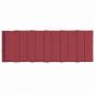 Preview: Sonnen-Lounger Kissen Weinrot 180 x 60 x 4 cm Oxford-Stoff