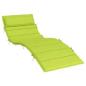 Preview: ARDEBO.de - Sonnen-Lounger Kissen Grün 180 x 60 x 4 cm Oxford-Stoff