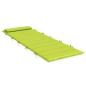 Preview: Sonnen-Lounger Kissen Grün 180 x 60 x 4 cm Oxford-Stoff