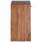 Preview: Nachttisch Braun 63 x 30 x 79 cm Massives Mahagoni Holz