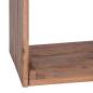 Preview: Nachttisch Braun 63 x 30 x 79 cm Massives Mahagoni Holz