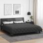 Preview: ARDEBO.de - Winterbettdecke 200 x 240 cm 450 g/m² Anthrazit