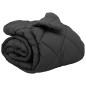 Preview: Winterbettdecke 200 x 240 cm 450 g/m² Anthrazit