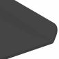 Preview: ARDEBO.de - Wandregal mit Regal Wandmontiert 2 pcs Schwarz 80 x 9 x 2.5 cm