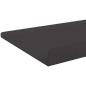 Preview: Wandregal mit Regal Wandmontiert 2 pcs Schwarz 80 x 9 x 2.5 cm