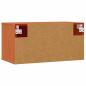 Preview: Wandschrank Wachsbraun 60 x 30 x 30 cm Massives Kiefernholz