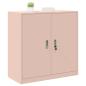 Preview: Aufbewahrungsschrank Rosa 90 x 40 x 90 cm Stahl