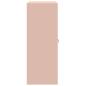 Preview: ARDEBO.de - Aufbewahrungsschrank Rosa 90 x 40 x 105 cm Kaltgewalzter Stahl