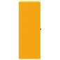 Preview: Aufbewahrungsschrank mit Speicher Senfgelb 80 x 40 x 105 cm