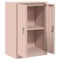 Preview: Aufbewahrungsschrank Rosa 60 x 40 x 90 cm Stahl