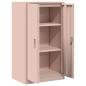 Preview: Aufbewahrungsschrank Rosa 60 x 40 x 90 cm Stahl
