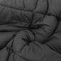 Preview: Ganzjahresbettdecke Schwarz und Anthrazit 220 x 240 cm