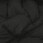 Preview: Ganzjahresbettdecke Schwarz und Anthrazit 220 x 240 cm