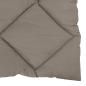 Preview: Ganzjahresbettdecke Hellgrau 220 x 140 cm Mikrofaser