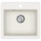 Preview: Waschbecken Weiß 470 x 440 mm Granit