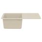 Preview: Waschbecken Beige 670 x 460 mm 80% Quarz und 20% Harz