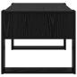 Preview: Couchtisch Schwarz Eichen-Optik 92 x 53 x 45 cm Holzwerkstoff