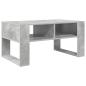 Preview: Couchtisch Beton Grau 92 x 53 x 45 cm Holzwerkstoff