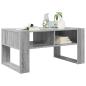 Preview: Couchtisch Graues Sonoma 92 x 53 x 45 cm Holzwerkstoff