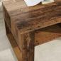 Preview: Couchtisch mit Speicher Altholz 92 x 53 x 45 cm Holzwerkstoff