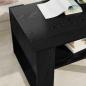 Preview: Couchtisch Schwarz Eichen-Optik 66 x 53 x 45 cm Holzwerkstoff