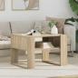 Preview: ARDEBO.de - Couchtisch Sonoma-Eiche 66 x 53 x 45 cm Holzwerkstoff