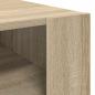 Preview: Couchtisch Sonoma-Eiche 66 x 53 x 45 cm Holzwerkstoff