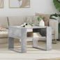 Preview: ARDEBO.de - Couchtisch Beton Grau 66 x 53 x 45 cm Holzwerkstoff