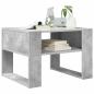 Preview: Couchtisch Beton Grau 66 x 53 x 45 cm Holzwerkstoff