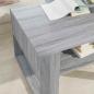 Preview: Couchtisch Graues Sonoma 66 x 53 x 45 cm Holzwerkstoff