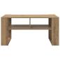 Preview: Couchtisch Artisan-Eiche 92 x 49,5 x 45 cm Holzwerkstoff