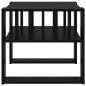 Preview: Couchtisch Schwarz Eichen-Optik 66 x 49,5 x 45 cm Holzwerkstoff