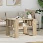 Preview: ARDEBO.de - Couchtisch Sonoma-Eiche 66 x 49,5 x 45 cm Holzwerkstoff