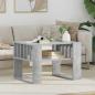Preview: ARDEBO.de - Couchtisch Beton Grau 66 x 49,5 x 45 cm Holzwerkstoff