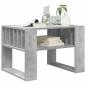 Preview: Couchtisch Beton Grau 66 x 49,5 x 45 cm Holzwerkstoff