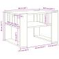 Preview: Couchtisch Altholz 66 x 49,5 x 45 cm Holzwerkstoff