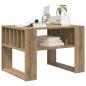 Preview: Couchtisch Artisan-Eiche 66 x 49,5 x 45 cm Holzwerkstoff