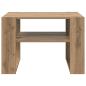 Preview: Couchtisch Artisan-Eiche 66 x 49,5 x 45 cm Holzwerkstoff