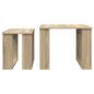 Preview: Kaffeetisch Set 2 pcs Sonoma-Eiche Holzwerkstoff