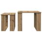 Preview: Kaffeetisch Set 2 pcs Artisan-Eiche Holzwerkstoff