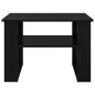 Preview: Couchtisch Schwarz Eichen-Optik 64 x 54 x 44 cm Holzwerkstoff