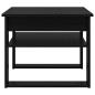 Preview: Couchtisch Schwarz Eichen-Optik 64 x 54 x 44 cm Holzwerkstoff