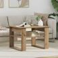 Preview: ARDEBO.de - Couchtisch Artisan-Eiche 64 x 54 x 44 cm Holzwerkstoff