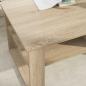 Preview: Couchtisch Sonoma-Eiche 96 x 54 x 44 cm Holzwerkstoff