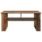 Preview: Couchtisch mit Speicher Altholz 96 x 54 x 44 cm Holzwerkstoff