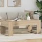 Preview: ARDEBO.de - Couchtisch Sonoma-Eiche 110 x 50 x 41 cm Holzwerkstoff