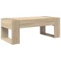 Preview: Couchtisch Sonoma-Eiche 110 x 50 x 41 cm Holzwerkstoff