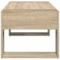 Preview: Couchtisch Sonoma-Eiche 110 x 50 x 41 cm Holzwerkstoff